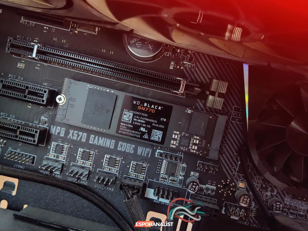 WD BLACK SN770 NVMe SSD İncelemesi: Performans ve Enerji Verimliliği ile Fark Yaratıyor!