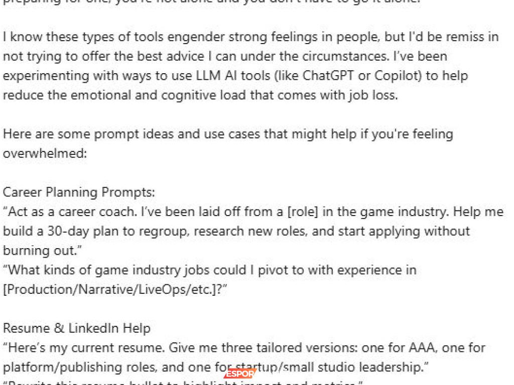 Yapay Zeka Önerisi ile İş Kayıplarına Mizahi Bir Bakış