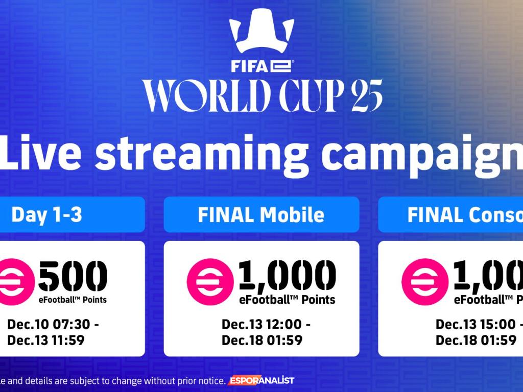 eFootball™ ile FIFAe Dünya Kupası 2025: Rekabet ve Yeniliklerle Dolu Bir Dönem Başlıyor!