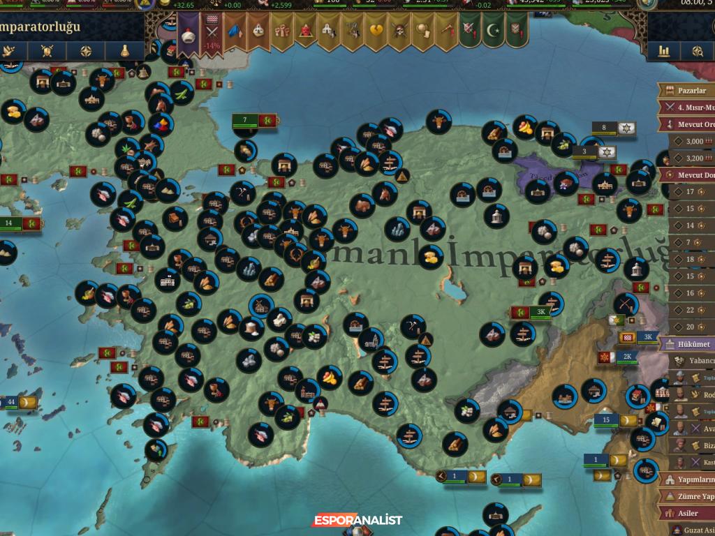 Europa Universalis V: Osmanlı İmparatorluğu'nun Yükselişi ve Stratejik Oyun Deneyimi