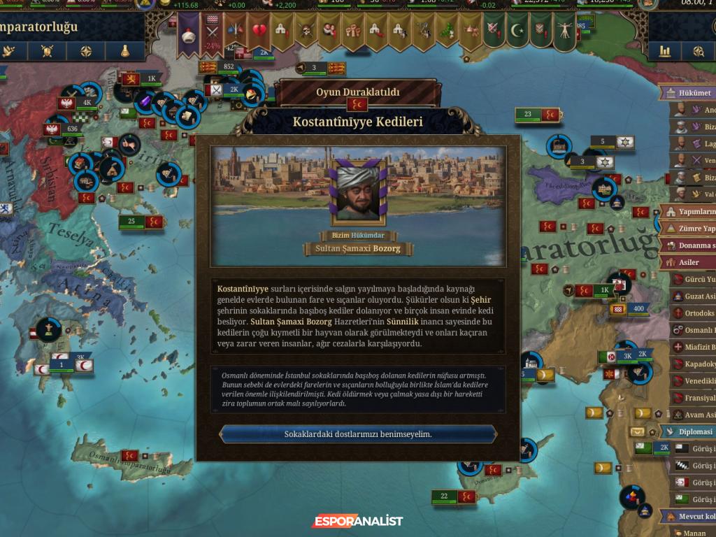 Europa Universalis V: Osmanlı İmparatorluğu'nun Yükselişi ve Stratejik Oyun Deneyimi
