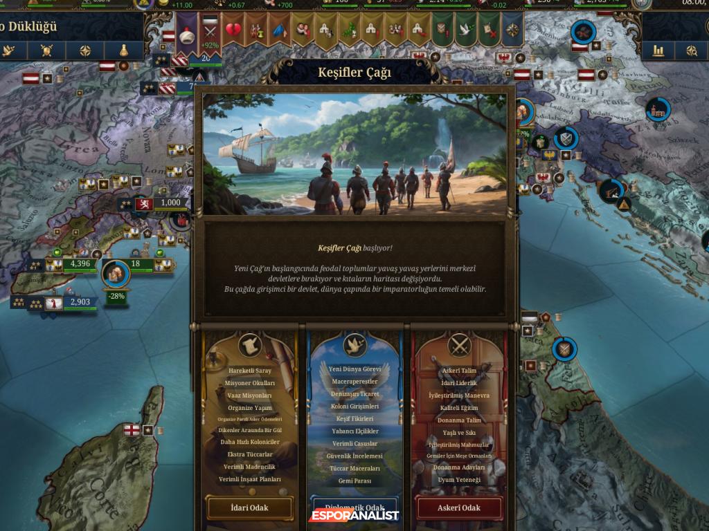 Europa Universalis V: Osmanlı İmparatorluğu'nun Yükselişi ve Stratejik Oyun Deneyimi