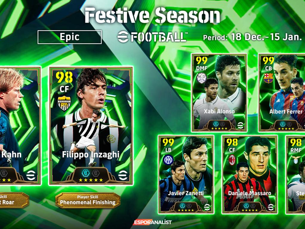 KONAMI'den eFootball™'da Yılbaşı Kampanyası ve Yeni Heyecanlar