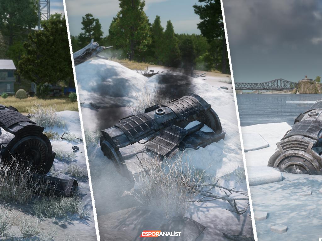 PUBG: BATTLEGROUNDS 39.1 Güncellemesi ile Kış Temalı Erangel Haritası ve Yenilikler