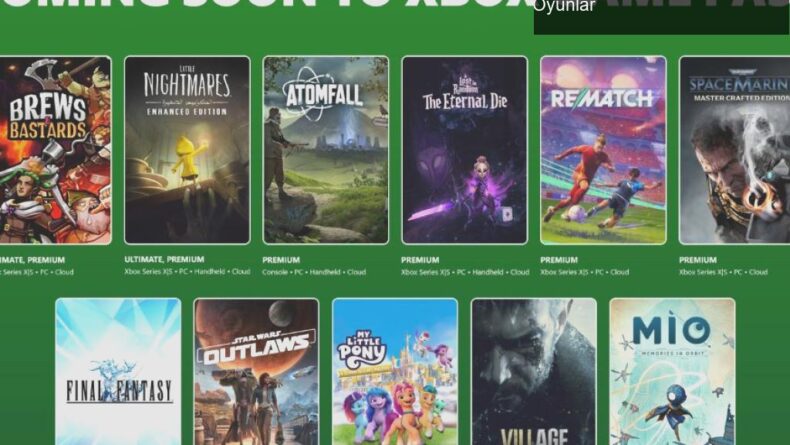 2024’te Xbox Game Pass’e Dahil Olacak En Heyecan Verici Oyunlar