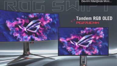 ASUS ve ROG’dan Oyun ve İçerik Üretimi İçin Devrim Niteliğinde Monitörler ve Gözlükler