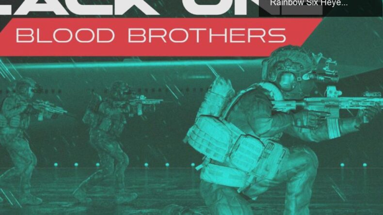 Black One Blood Brothers: Taktiksel Macera ve Eski Rainbow Six Heyecanı