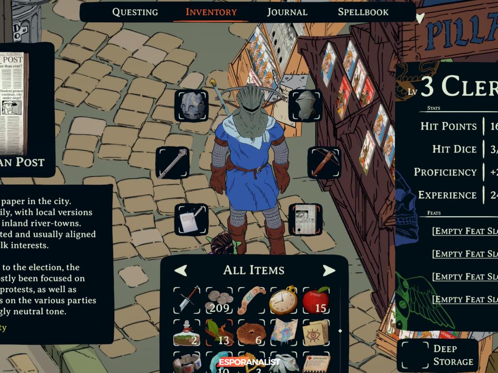 Esoteric Ebb: Absürt ve Derin Bir Rol Yapma Oyununa Yolculuk