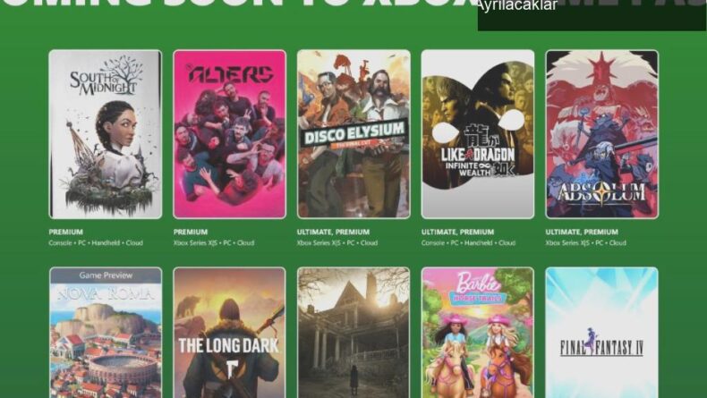 Mart 2026’da Xbox Game Pass’te Beklenen Yeni Oyunlar ve Ayrılacaklar