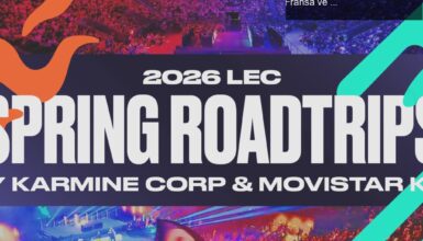 Riot Games’den Unutulmaz 2026 LEC Roadtrip Etkinlikleri: Fransa ve İspanya’da Buluşma Zamanı!