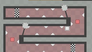 Run Quad Run: Zorlu Parkur Oyununda Kare Kafasıyla Koş!