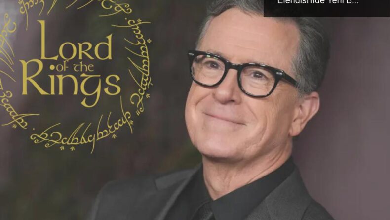 Stephen Colbert ve Peter Jackson’dan Yüzüklerin Efendisi’nde Yeni Bir Macera: The Lord of the Rings: Shadows of the Past