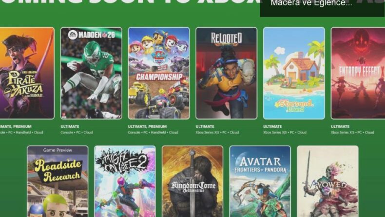 Şubat 2024’te Xbox Game Pass’e Eklenecek Oyunlar: Macera ve Eğlence Dolu Bir Liste!