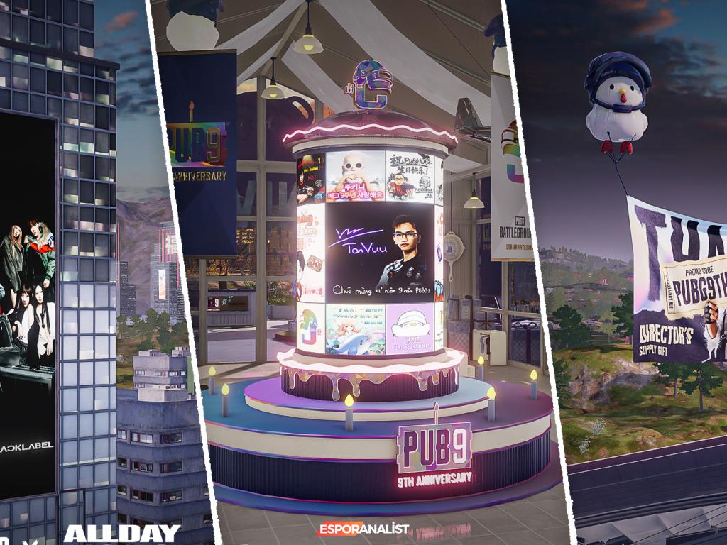 PUBG: BATTLEGROUNDS'un 9. Yıl Dönümü Kutlamaları ve 40.2 Güncellemesi