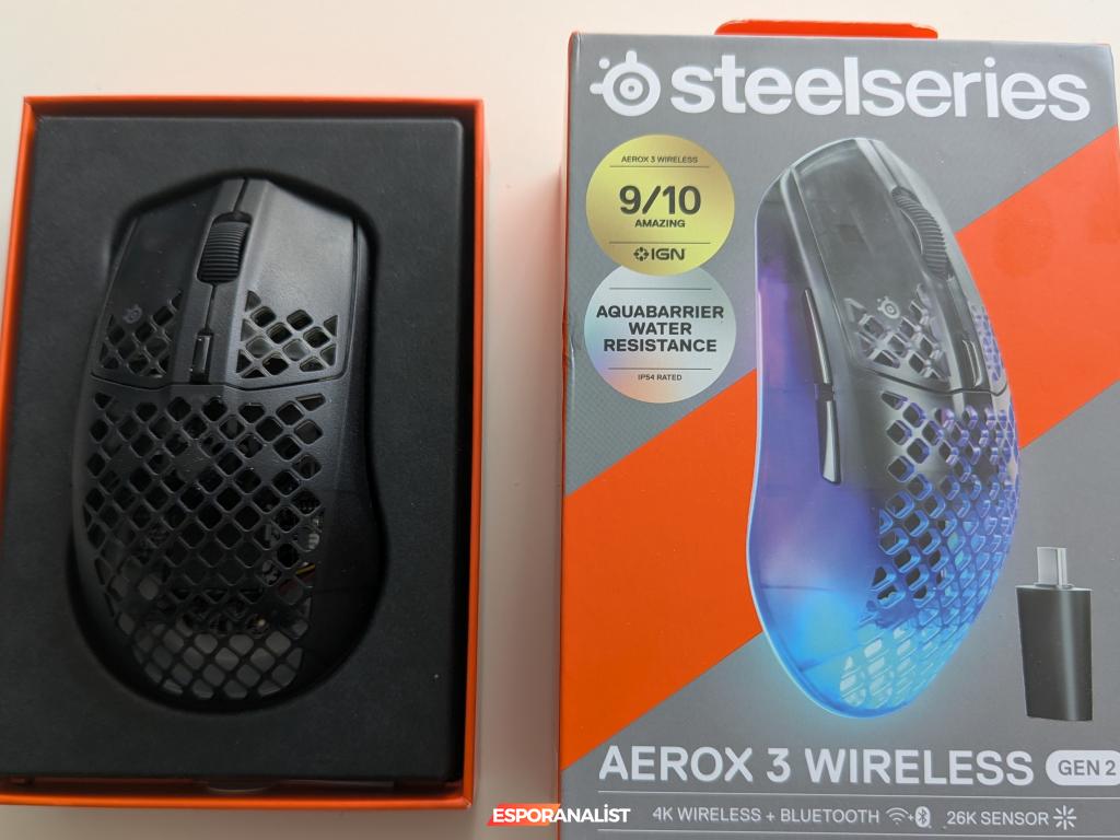 SteelSeries Aerox 3 Wireless Gen 2: Performans ve Tasarımda Yeni Dönem