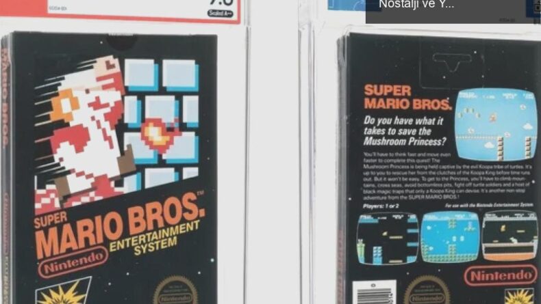 3 Milyon Dolar Değerindeki Super Mario Bros. Kopyası: Nostalji ve Yatırım Aracı
