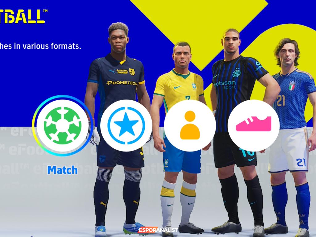 eFootball™ Kick-Off! ile PES Anılarına Yolculuk: Dünya Kupası Öncesi Heyecan