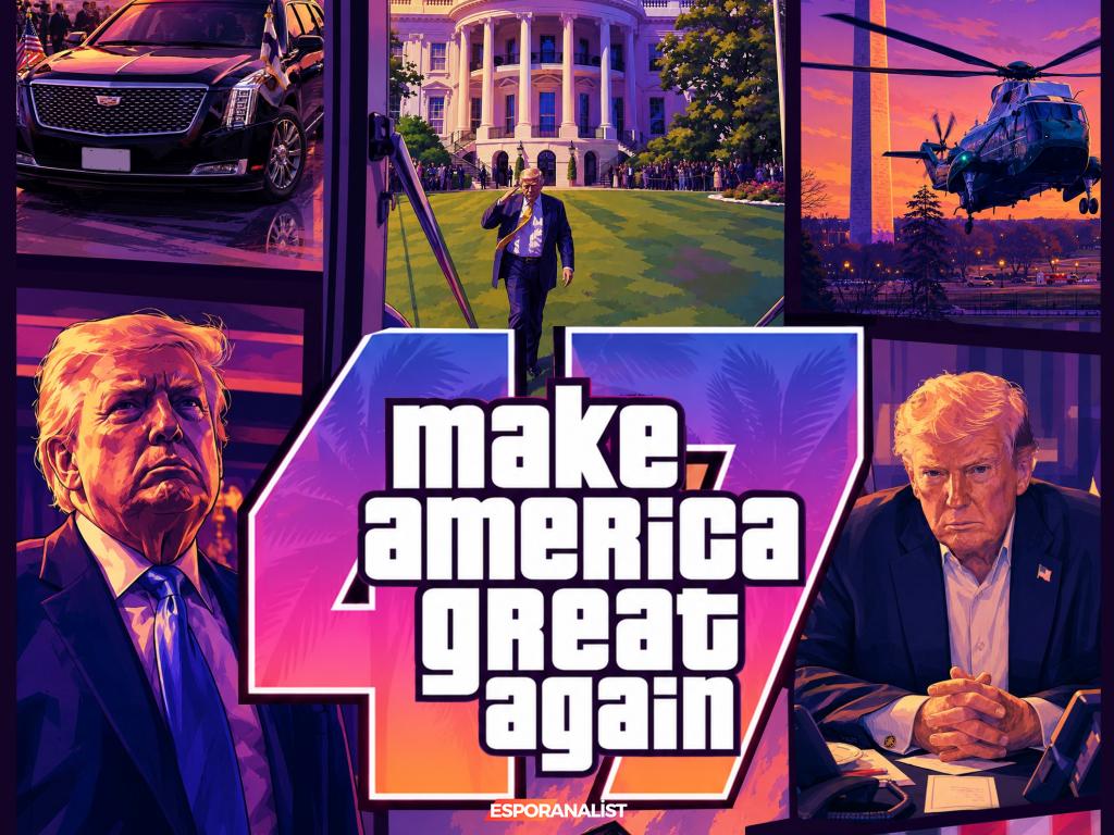 GTA VI: Trump'ın Esprili Kapak Görseli ve Oyun Dünyasında Mizahın Yeri