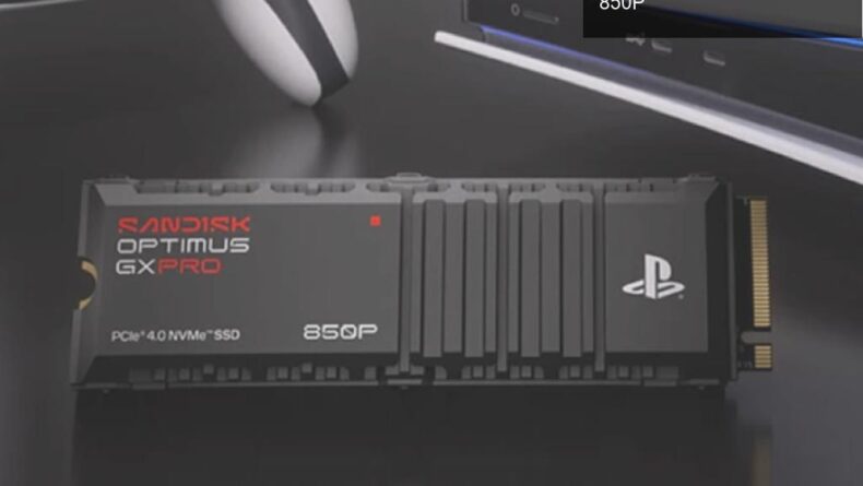 SanDisk’ten PS5 İçin Uçuk Fiyatlı SSD: Optimus GX Pro 850P